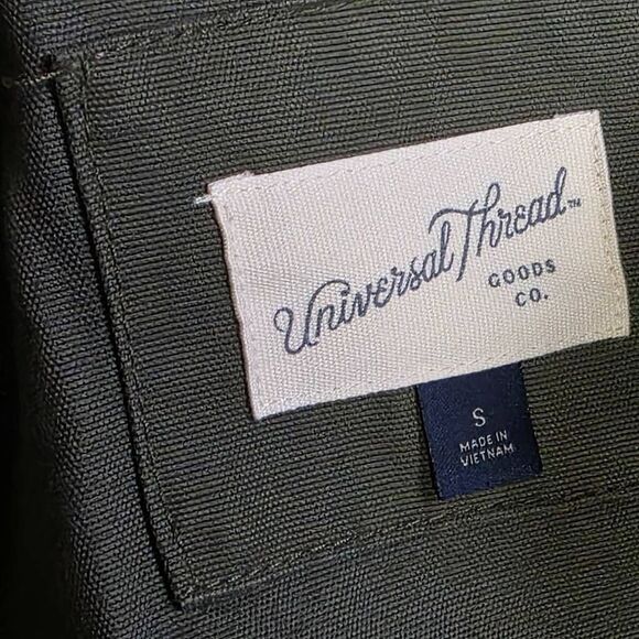 Universal Thread Olive Utility Hooded Jacket S - Picture 8 of 10